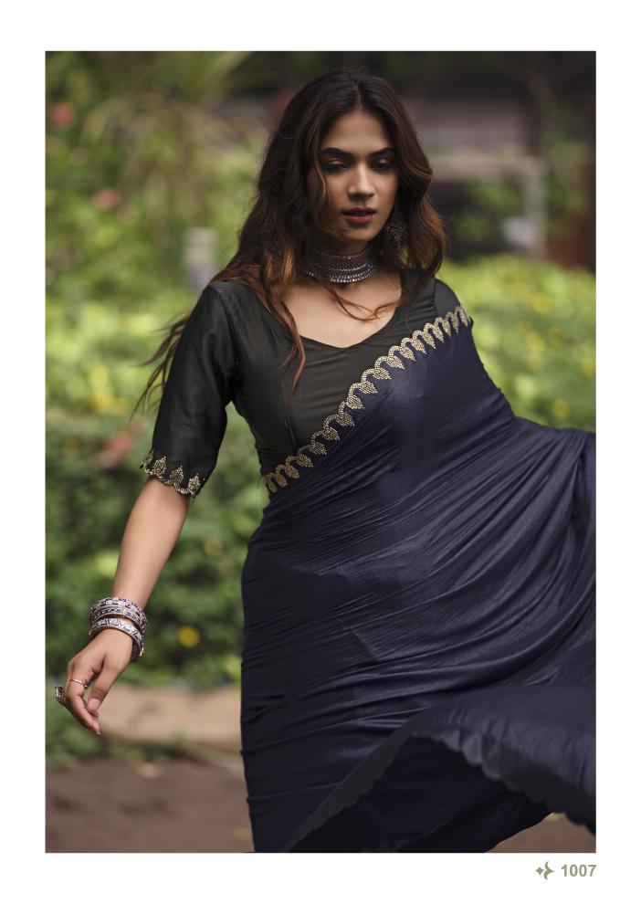 Platinum Vol 4 By Kashvi Swarovski Soft Silk Party Wear Sarees Wholesale Shop In Surat
